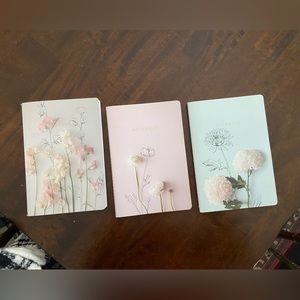 (Set of 3) Indigo Notebooks